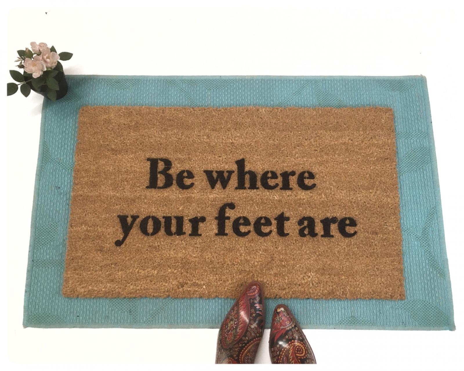 Be Where Your Feet Are: A Summary